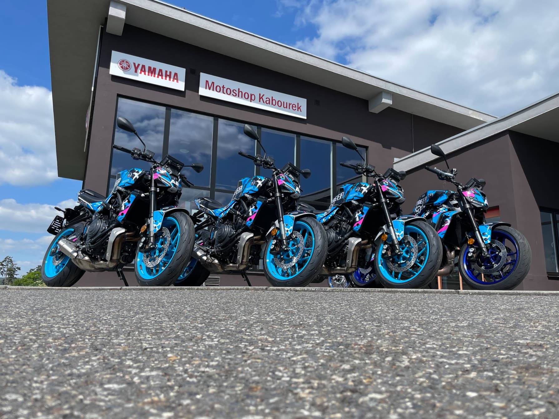 Motocykly Yamaha Autoškola Trefa